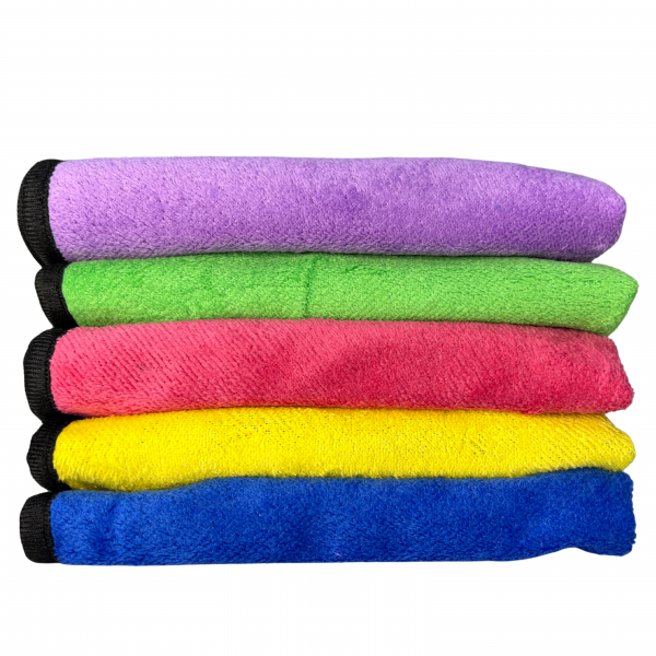 Microfiber Cleaning Cloths Set of 5-400 GSM