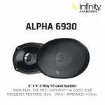 INFINITY  SPEAKERS ALPHA 6930