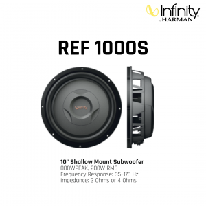 Infinity REF1000S 10″  Mount Subwoofer