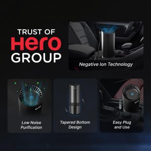Qubo Car Air Purifier Pro from Hero Group