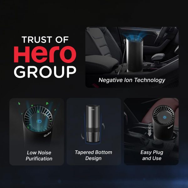 Qubo Car Air Purifier Pro from Hero Group