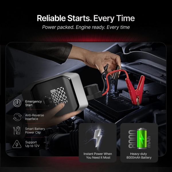 Qubo 2 IN 1 Jump Starter & Tyre Inflator
