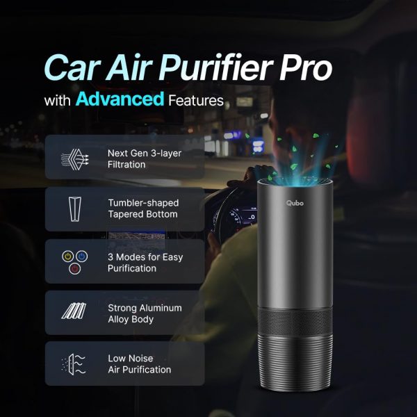 Qubo Car Air Purifier Pro from Hero Group