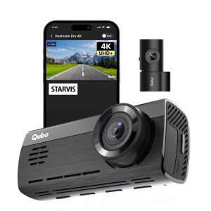 Qubo Dashcam Pro 4K Front & Rear Camera – N Series