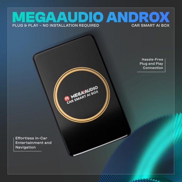 MEGAAUDIO ANDROX Car Smart AI Box MP08