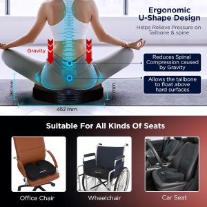Car More Seat Cushion for Tailbone Support