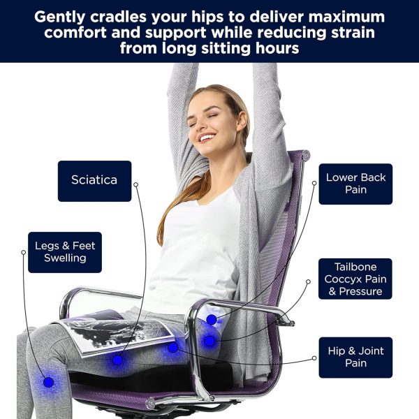 Car More Seat Cushion for Tailbone Support