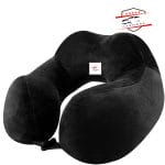 CAR MORE Memory Foam Travel Neck Pillow for Car & Flights
