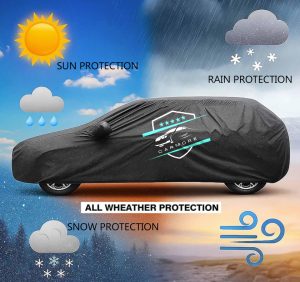 CARMORE 3 layer Heavy  Waterproof Car Cover for Tata Nexon