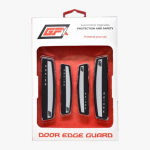 GFX Uranus Car Door Edge Guard – Black & Silver Combo (Universal Fit)