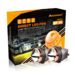 Aozoom FLP 2090 Bi-LED Fog Projector | 70W | 5700K White | Universal Fit | Waterproof