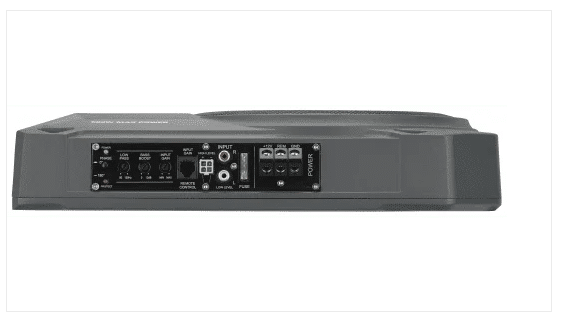 Blaupunkt XLf 10A 10″ Active Under-Seat Car Subwoofer | 150W RMS, 600W Max Power | Class AB Amplifier