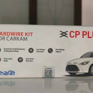 CP PLUS CarKam Dashcam Hardware Kit – Standard Accessories & Parking Mode Hardwire Kit Option