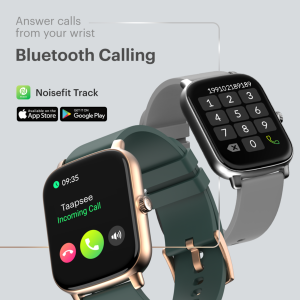 Noise Colorfit Icon Buzz Jet Black (Bluetooth Calling Smart Watch with Voice Assistance, 1.69″ Display, Built-in Games, Sleep, Spo2, HR Monitors)