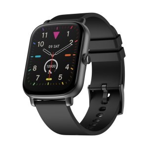 Noise Colorfit Icon Buzz Jet Black (Bluetooth Calling Smart Watch with Voice Assistance, 1.69″ Display, Built-in Games, Sleep, Spo2, HR Monitors)