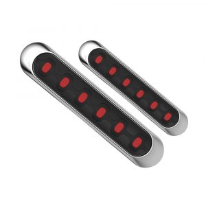 GFX GRANITE Car Door Edge Guard – Black & Red (Universal Fit, 4 Pcs)