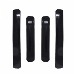 GFX VENUS Car Door Edge Guard – Black (Universal Fit, 4 Pieces)