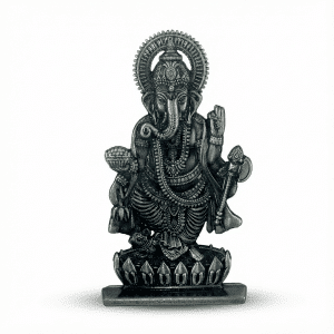 Elegant Metal Ganesha Idol – Home, Office & Dashboard